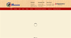 Desktop Screenshot of mazzonehardware.com