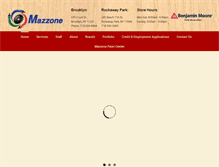 Tablet Screenshot of mazzonehardware.com